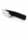 eShop Leather Metallic Magnetic Flap USB Flash Drive 4 GB Pen Drive(Black)