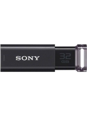 Sony Micro Vault Click 32 GB Pen Drive(Black)