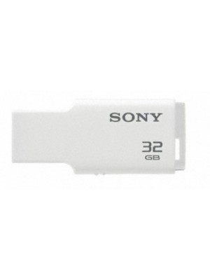 Sony Micro Vault Tiny 32 GB Pen Drive(White)
