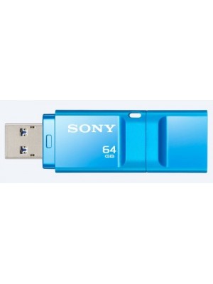 Sony USM64X/LZ 64 GB Pen Drive(Blue)