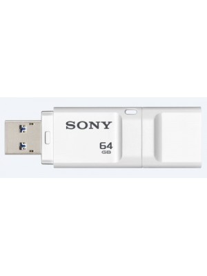 Sony USM64X/WZ 64 GB Pen Drive(White)