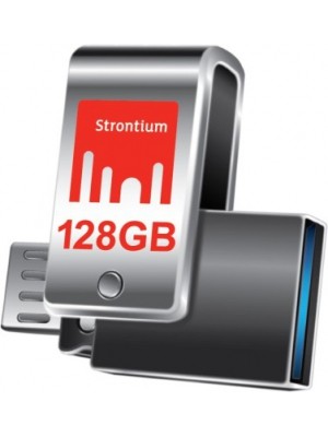 Strontium 128GB NITRO PLUS PENDRIVE 128 GB Pen Drive(Multicolor)