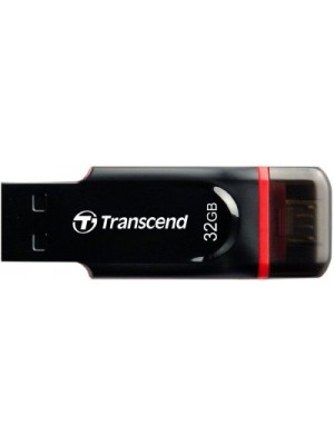 Transcend Jetflash 340 32 GB Pen Drive(Black)