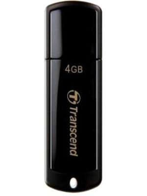Transcend JetFlash 350 4 GB Pen Drive(Black)