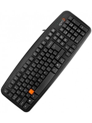 Xpro XP 106 Wired USB Laptop Keyboard(Black)