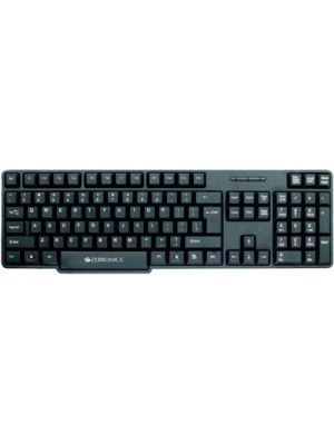 Zebronics k 11 Wired USB Laptop Keyboard(Black)