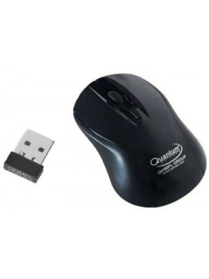 Wireless Quantum Wireless Optical Mouse Gaming Mouse(USB, Black)