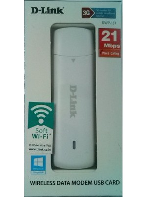 D-Link Wireless Data Modem USB Data Card(White)