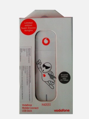 Vodafone ZTE K4203I Data Card(White & Red)