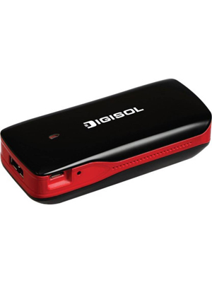 Digisol DG-HR1160M 150mbps Portable Power Bank 3G Router Router(Black and Red)