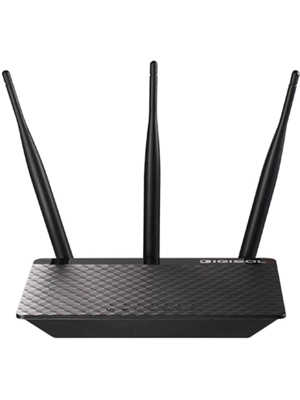 Digisol DG-HR3300TA 300Mbps Wireless Broadband Home Router Router(Black)