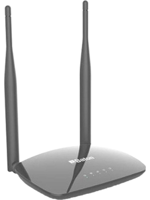 iBall WRB300M 2-Port Wireless -N Broadband Stylish and Elegant Design- High Speed Router Router(Blac