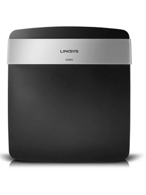 Linksys E2500 (N600) Advanced Simultaneous Dual-Band Wireless-N Router Router(Black)