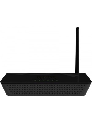 Netgear D500 N150 Wi-Fi Modem Router(Black)