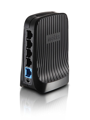 Netis WF2412 150Mbps Wireless N 4 Port Router with WPS Button and Multiple AP Router(Black)