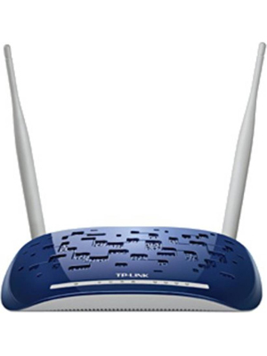 TP-LINK TD-W8960N V6 300 Mbps Wireless N ADSL2+ Modem Router(Blue)