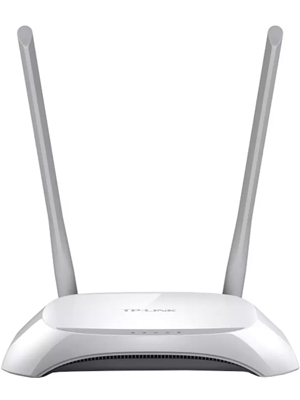 TP-LINK TL-WR840N (V2) 300 Mbps Wireless N Router with 2 External Antennas Router(White)