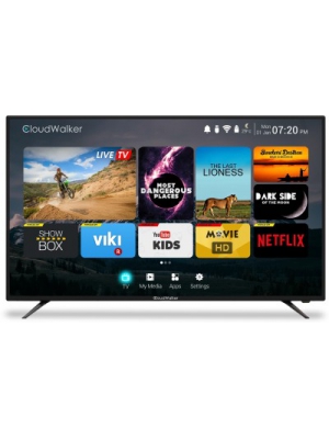 CloudWalker Cloud TV 165cm (65) Ultra HD (4K) Smart LED TV(CLOUD TV 65SU, 3 x HDMI, 2 x USB)