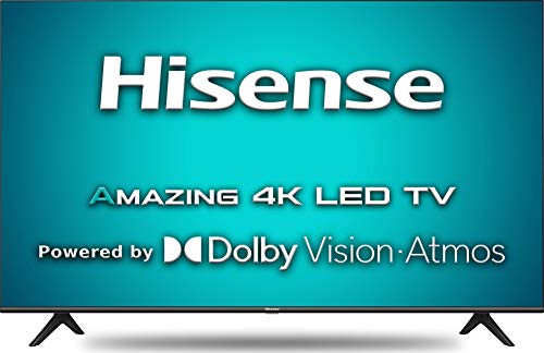 Hisense 108 cm (43 inches) 4K Ultra HD Smart Certified Android LED TV 43A71F (Black) (2020 Model) | with Dolby Vision and Atmos