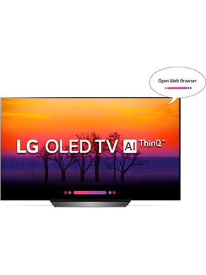 LG 55 Inch OLED Ultra HD (4K) TV (OLED55B8PTA) Online at Lowest