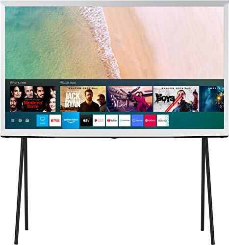 Samsung The Serif Series 123 cm (49 Inches) 4K Ultra HD Smart QLED TV QA49LS01TAKXXL (Cloud White) (2020 Model)