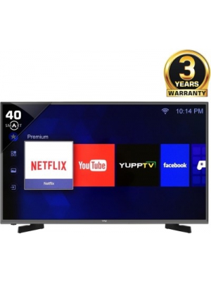 Vu 102cm (40) Full HD Smart LED TV(H40K311, 2 x HDMI, 2 x USB)