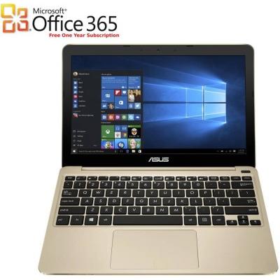 Asus EeeBook Atom - (2 GB/32 GB EMMC Storage/Windows 10 Home) 90NL0073-M00690 E200HA-FD0006TS Netbook(11.6 inch, Gold, 0.98 kg)