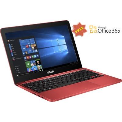 Asus Eeebook Atom - (2 GB/32 GB EMMC Storage/Windows 10 Home) 90NL0734-M07750 X205TA Netbook(11.6 inch, Red, 1 kg)